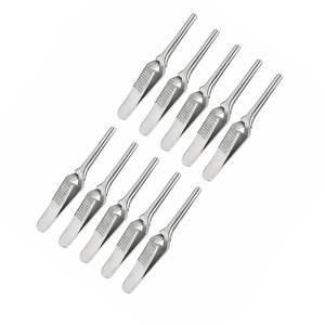 ชุดคลิปหนีบหลอดเลือดแบบตรงขนาด 3 นิ้ว ยี่ห้อ Pilling debakey bulldog clamps จำนวน 10 ชิ้น ผลิตจากเหล็กกล้าไร้สนิมเยอรมัน - Product Image 3