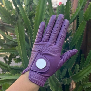 OEM Golf <b>Glove</b> Cabretta Leather Soft <b>Grip</b> Breathable Perforated Custom Logo Private Label Low MOQ Left Right Hand - Product Image 3