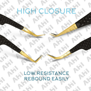 Pinzas para Pestañas con Punta de Fibra de Acero Inoxidable, Antiestáticas, Duraderas, con Punta Serrada, para Extensión de Pestañas, Marca Privada Personalizada - Product Image 2