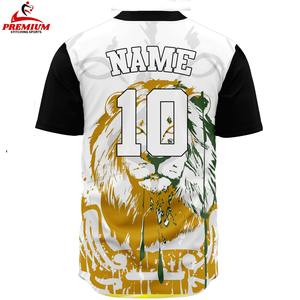 Nouveau Maillot de Baseball Unisexe Respirant Grande Taille Personnalisable avec Nom d'Équipe Vêtement de Sport Léger de Haute Qualité - Product Image 2