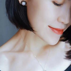 Conjunto de Joyería de Diseño Exclusivo con Espinela Negra Natural, Perla de Agua Dulce y Cadena para Clavícula en Plata de Ley S925 - Product Image 2