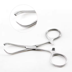 Pinzas Quirúrgicas Profesionales Backhaus para Quirófanos, Pinzas Médicas Reutilizables para Aplicaciones de Drapeado Seguro - Product Image 1