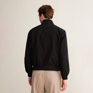 Chaqueta Bomber Moderna para Hombre, Tejido Exterior de Alta Calidad, Logotipo Personalizado, Cuello Alto, Decoración de Bolsillos, Ropa de Calle, Chaqueta de Invierno - Product Image 2