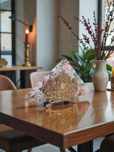 ที่ใส่กระดาษเช็ดปากรูปสัตว์ทำมือจากทองคำ – ที่วางกระดาษทิชชูรูปสัตว์ป่าสำหรับตกแต่งโต๊ะอาหาร - Product Image 3