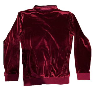 Ensemble de survêtement 2 pièces en velours uni pour femme, veste zippée et pantalon de jogging, fermeture éclair intégrale, tenue décontractée d'automne - Product Image 4