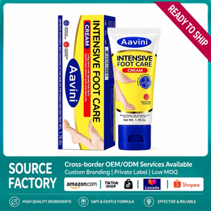 Crema Aavini para el Cuidado Intensivo de los Pies con Queratina para Pies Secos y Agrietados 1.76 Oz Tratamiento Hidratante y Suavizante - Product Image 1