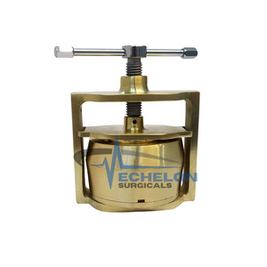 German DENTAL LABORATORY LAB <b>SPRING</b> PRESS <b>COMPRESS</b> W/ ONE LOWER DENTURE FLASK - Product Image 3