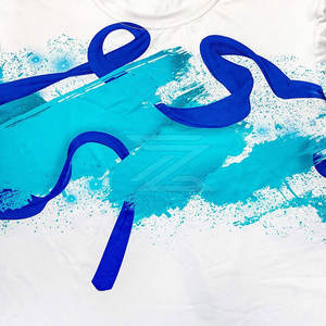 Camiseta de algodón para hombre, informal, de verano, con estampado DTG duradero, manga corta, cuello redondo, informal. - Product Image 2