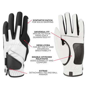 Gants de golf en peau de mouton pour enfants, doux et confortables, adaptés aux jeunes golfeurs qui commencent leur parcours de swing. - Product Image 4