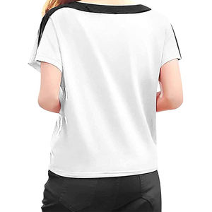 Nuevas Camisetas Cortas Ecológicas de la Mejor Calidad para Mujer, con Logotipo Personalizado, Tallas Grandes, 100% Algodón Transpirable, Tallas Personalizables, en Oferta - Product Image 6