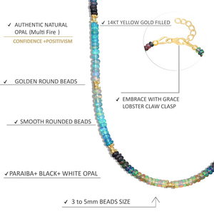 Top Quality Multi Shaded Beads <b>Necklace</b> with Separator Beautiful Women Beads <b>Necklace</b> 925 Silver Natural stone Beaded <b>Necklace</b> - Product Image 3