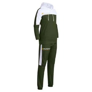 Pantalones Deportivos de Forro Polar con Capucha para Hombre, Estilo Husky, con Bloques de Color, Cierre con Cordón, Bolsillos Laterales, Estilo Casual, Ropa de Invierno 100% - Product Image 3