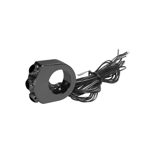 3 SW Switch Housing for 1'' Handlebar (Black) Motorcycle Switches