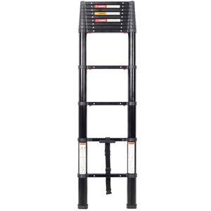 12.5FT Telescopic Aluminum Extension <b>Ladder</b> with Non-Slip Feet Portable Household Safety Slow Function <b>Ladder</b> - Product Image 3