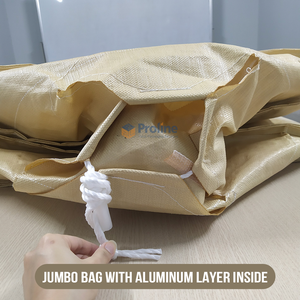 500kg 1000kg 1200kg 1500kg 2000kg 1 tonelada 2 toneladas de aluminio interior Bean Bag Jumbo Bag Fibc Bulk Big Bag - Product Image 3