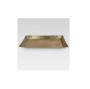 Plateau décoratif attrayant en laiton pour chocolats, idéal pour les fêtes de haute qualité, le Ramadan ou comme plateau de style classique - Product Image 1