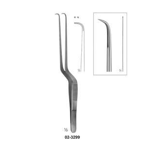 Pinzas de Ligadura Yasargil 185mm |   Instrumento Quirúrgico de Acero Inoxidable de Primera Calidad, Clase I - Product Image 2