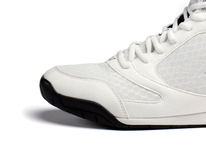 Chaussures de sport montantes pour hommes, personnalisées, imprimées et brodées, en PU, respirantes, légères et antidérapantes, pour la lutte et la boxe, vente en gros - Product Image 3