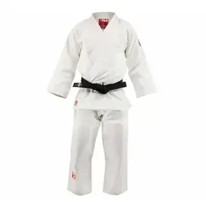 Vêtements de sport et d'entraînement de combat 100 % coton personnalisés, tenue durable de karaté et d'arts martiaux, style sportif - Product Image 1