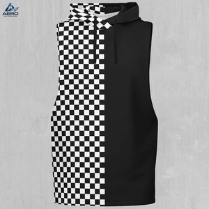Nouvelle Arrivée – Sweat à Capuche Sans Manches pour Homme, Qualité Premium, Couleurs Blanc et Noir, Tendance Actuelle, Meilleur Prix - Product Image 1