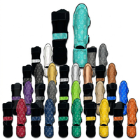 Protège-tibias Muay Thai sur mesure, durables, pour la protection des jambes en kickboxing, entraînement MMA, arts martiaux, pour adultes