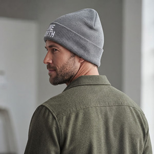 Gorro de Lana Personalizado con Logotipo Bordado para Hombre, Gorro de Invierno Cálido, Gorro de Punto Suave, OEM ODM, Gorro de Punto Informal de Invierno, Talla Adulto 56-58CM - Product Image 2