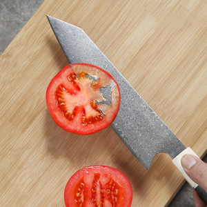 Premium Damascus Steel Chef <b>Knife</b> Custom Damascus <b>Knife</b> Handmade Razor <b>Sharp</b> <b>Kitchen</b> <b>Knife</b> Wooden Handle OEM ODM Supplier - Product Image 6