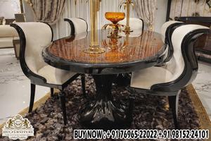 Juego de Comedor de Estilo Barroco Europeo en Negro y Dorado, Muebles de Comedor de Madera Tallada de Primera Calidad, Estilo Maharaja, Juego de Comedor para 10 Personas, Reino Unido - Product Image 2