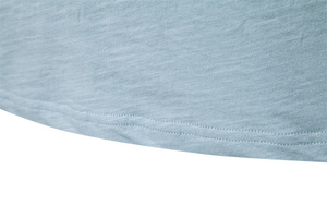 เสื้อยืดโอเวอร์ไซส์ผู้ชายไซส์ใหญ่ ผ้าฝ้าย 100% มีกระเป๋าเดียว |   เสื้อยืดลำลองสีพื้นสำหรับฤดูร้อน |   เสื้อแบรนด์คุณภาพสูง - Product Image 6