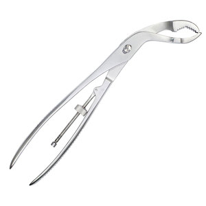 Pinzas para Sujetar Huesos Verbruge de 5.7″ (14.6 cm) con Bloqueo Rápido, Instrumento Quirúrgico Ortopédico de Acero Inoxidable Premium - Product Image 3