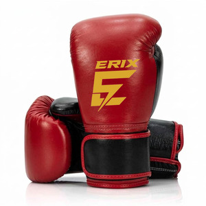 Guantes de Boxeo de Cuero Personalizados con Protección UV, Cierre de Gancho y Bucle, Impresión Digital, para Entrenamiento de Muay Thai y MMA - Product Image 2