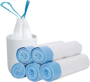 ถุงขยะ ถุงขยะแบบมีเชือกผูก ถุงพลาสติกแบบติดผนัง ถุงใส่ขยะ - Product Image 1