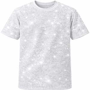 Nouveaux T-shirts personnalisés en strass, couleur noire unie, T-shirts avec logo de marque personnalisé, T-shirts en strass lourds pour hommes - Product Image 2