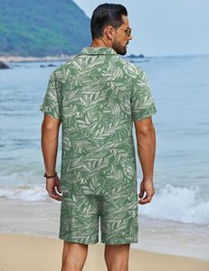 Stylish Breathable <b>Mens</b> <b>Beach</b> Short <b>Shirt</b> Set Custom Design Printed Knitted Summer Holiday Casual Two Piece <b>Shirt</b> Shorts - Product Image 5