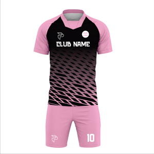 National Team Fan Soccer Jersey Football Uniform Set Breathable Fabric Sportswear Supporter Wear Kit Wholesale Price - Product Image 1