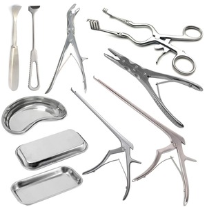 Ensemble d'instruments de base pour la chirurgie de la colonne vertébrale, pour laminectomie lombaire, en acier inoxydable allemand, orthopédique, réutilisable, autoclavable, CE - Product Image 5