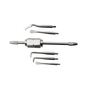 Manual Impact Screwdriver <b>Set</b> Multi-Function Hand Tool with Interchangeable Scraper and Hook <b>Bits</b> Heavy Duty <b>Screw</b> Remover Kit - Product Image 3