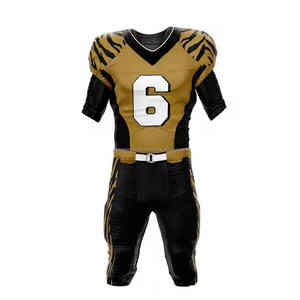 Ropa deportiva personalizada Uniformes deportivos de fútbol americano Diseño de impresión por sublimación Conjuntos de camisetas de fútbol americano para hombres - Product Image 4