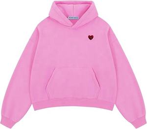 เสื้อฮู้ดผู้ชายซักกรดแบบสวมหัวมีฮู้ดเสื้อสวมหัวเสื้อฮู้ดผ้าฟริกเทอร์รี่กันแดดสีจางสำหรับฤดูหนาว - Product Image 4