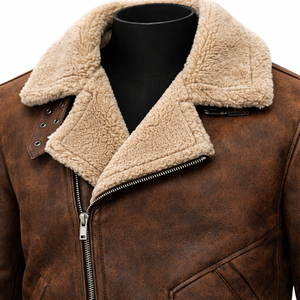 Veste de motard en cuir véritable pour homme, style léger, construction confortable, ajustement confortable, durable, personnalisée - Product Image 5
