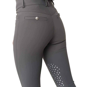 Pantalon d'équitation à manches longues pour femme, avec logo personnalisé, excellent sous-vêtement de sport respirant et ajusté pour l'équitation - Product Image 2