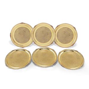 Plato de presentación dorado, Plato de presentación de lujo, Plato decorativo para la cena, Plato de presentación metálico, Plato de presentación para bodas - Product Image 6