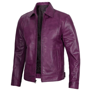 Veste en cuir véritable sur mesure pour homme, vêtements d'extérieur faits à la main pour les marques de vêtements en démarrage et les boutiques en ligne - Product Image 1