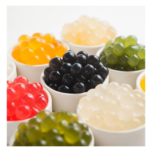 Perlas de Tapioca Hechas con Almidón de Tapioca para Preparación de Bebidas y Suministro de Exportación, Aptas para Té de Burbujas y Adornos de Postres - Product Image 1
