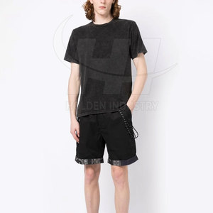 T-shirt élégant délavé à l'acide avec matière respirante et finition délavée pour un style décontracté quotidien - Product Image 2