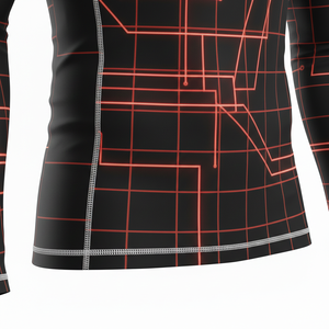 T-shirt de compression unisexe à manches longues pour la gym, le fitness, l'entraînement, le BJJ, le MMA, le Jiu Jitsu, le grappling – Vêtement de sport décontracté - Product Image 6