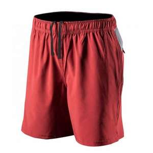 Shorts de football personnalisés en sublimation pour hommes, respirants, avec cordon de serrage, imprimés par sublimation, avec poches zippées - Product Image 4