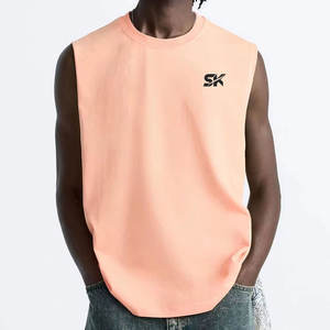 เสื้อยืดแขนกุดดีไซน์ล่าสุด คอกลม แฟชั่นเสื้อยืดหลากสี เสื้อยืดแขนกุดสีพื้น ราคาสุดคุ้ม - Product Image 1