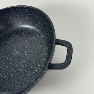 Multipurpose Non Stick Casserole Featuring Granite Stone Coating Heavy Duty Aluminum Core Tempered Glass - Product Image 4