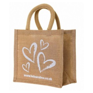 Sac fourre-tout en jute personnalisé de qualité supérieure, avec logo imprimé sur mesure, collection 2026 – Sacs promotionnels très demandés - Product Image 3